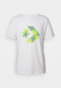 FESTIVAL STAR FILL TEE UNISEX - Camiseta estampada - white