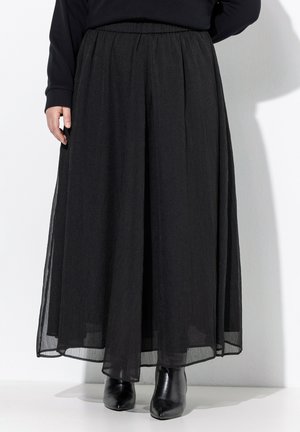 LAYERED  - Gonna lunga - black