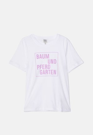 Baum und Pferdgarten JAWO - Print T-shirt - orchid logo box