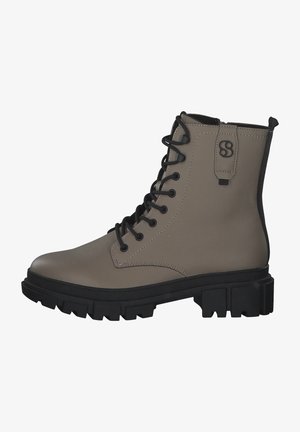 Bottines à plateau - taupe