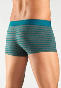 s.Oliver HIPSTER 4 PACK - Püksid - grau schwarz gestreift   grün grau gestreift   blau grau gestreift