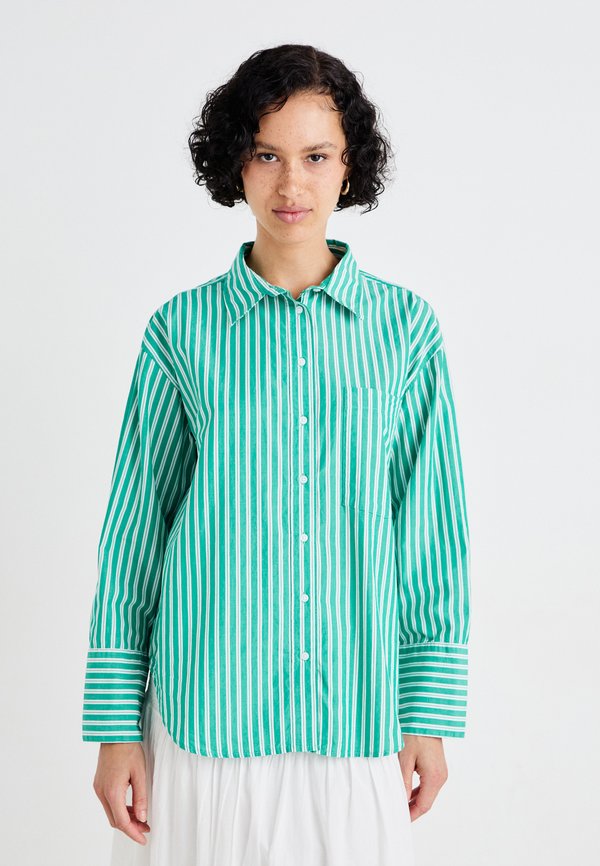 POPLIN  - Button-down blouse