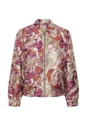 Culture, CUTAJANA - Blouson Bomber - orange flower