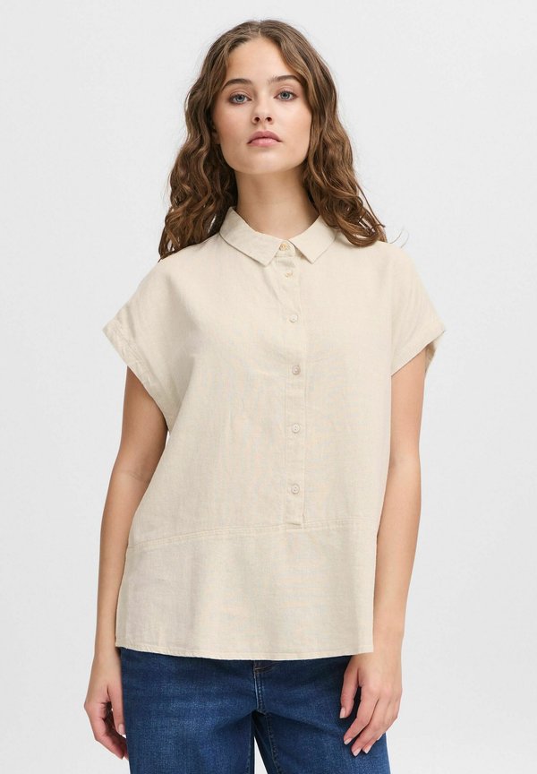 IHLINNO - Blouse - natural ecru