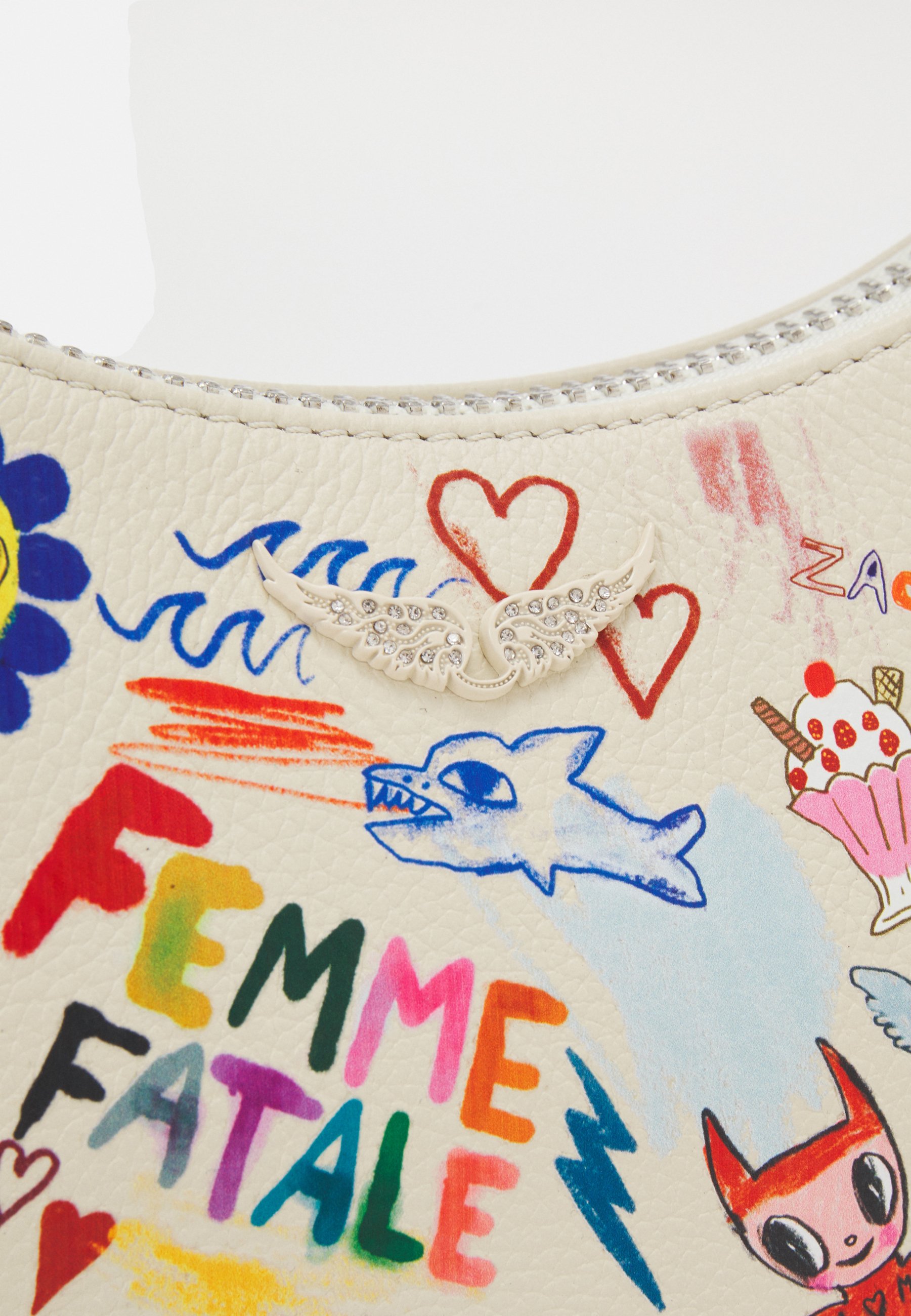 ZADIG & VOLTAIRE Humberto Cruzイラスト入りバッグ s-l1200.jpg