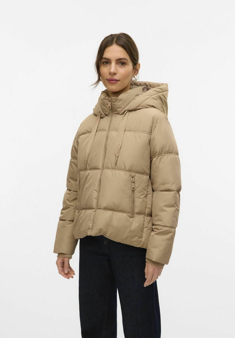 Vero Moda VMSOPHIE - Zimní bunda - silver mink