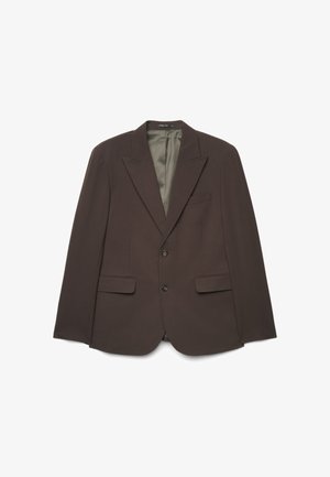 Calliope, GIACCA TINTA UNITA - Veste de costume - caffè
