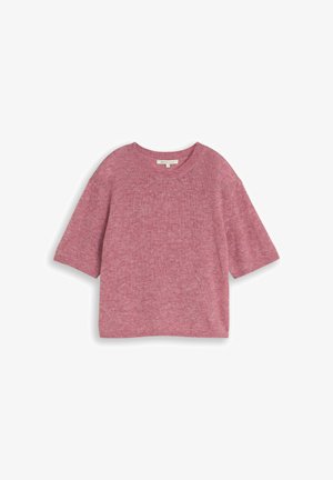 TOM TAILOR DENIM, T-shirt basique - dusty berry melange