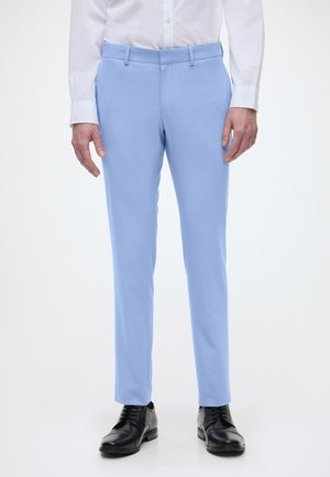 JAYMES TROUSERS - Oblekové nohavice - grasm r40023 pale blue