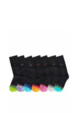 7 PACK - Socken - schwarz