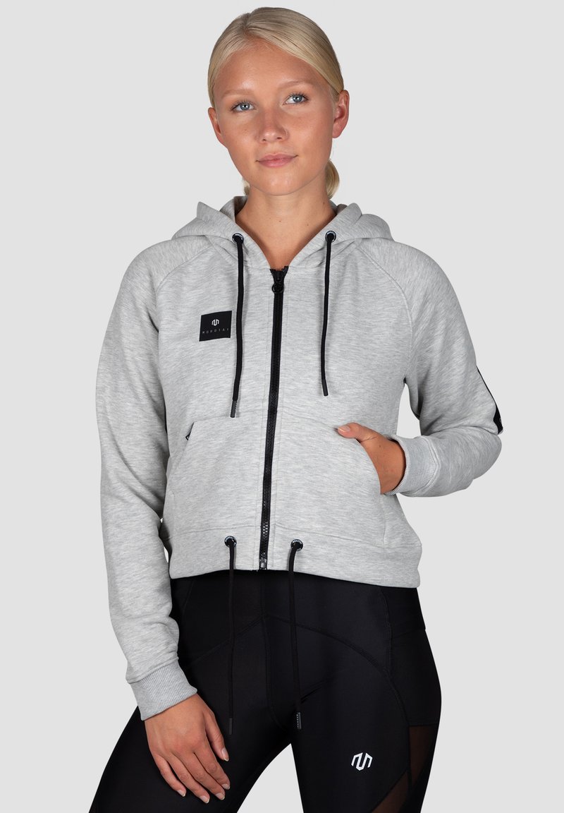 Damen Sportbekleidung | MOROTAI Sweatjacke hellgrau - IY57981 Damen Sportbekleidung | MOROTAI Sweatjacke hellgrau - IY57981