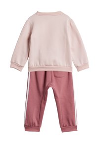 adidas Performance BADGE OF SPORT - Tuta - sandy pink/white