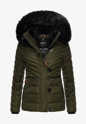 Winterjacke - olive