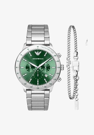 Emporio Armani, EMPORIO ARMANI MEN TRADITIONAL WATCHES SET - Montre à aiguilles - silver-coloured