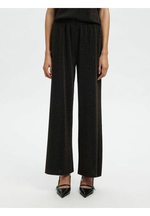 HIGH WAIST  GLITZER - Broek - delicioso