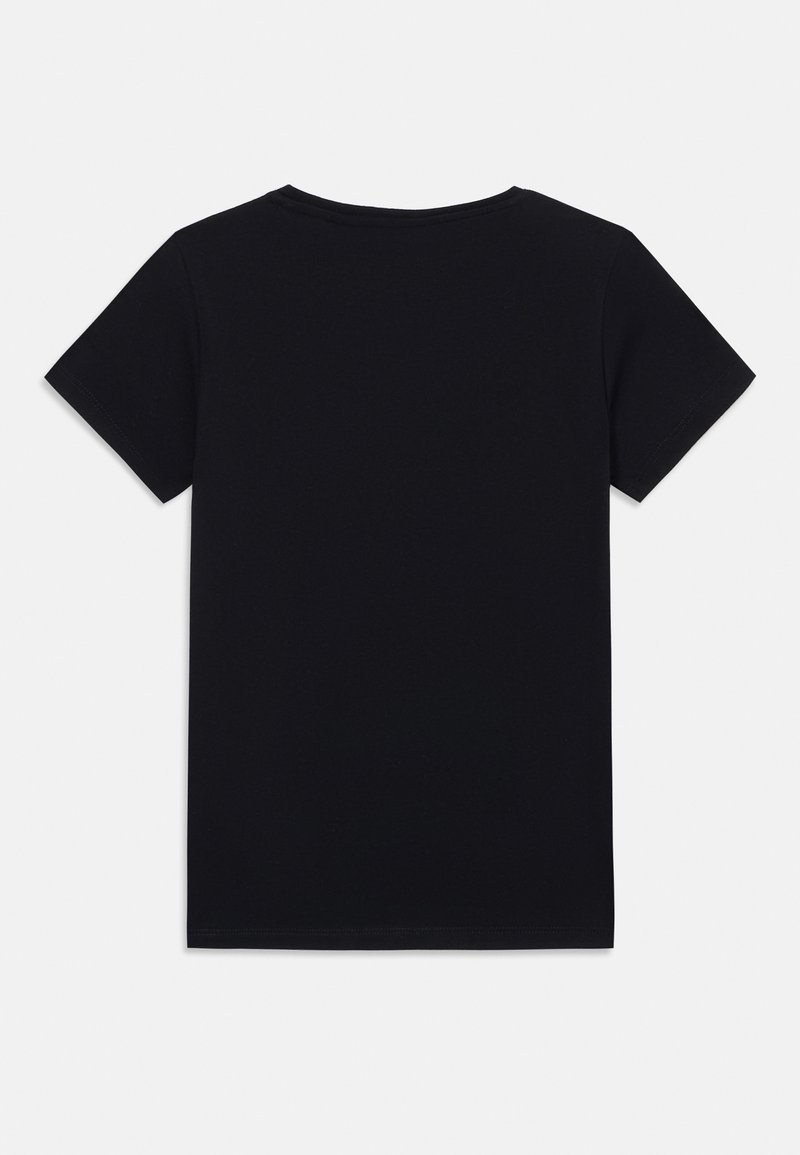 Guess Foil Print Logo Organic Stretch Jersey Short Sleeve T-Shirt