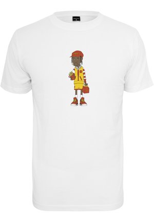 EMPLOYEE - Camiseta estampada - white