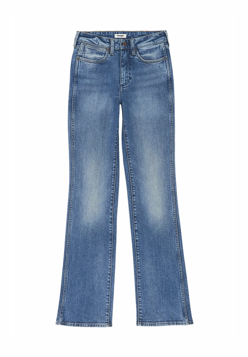 Wrangler Bootcut jeans donkerblauw Wrangler Bootcut jeans donkerblauw