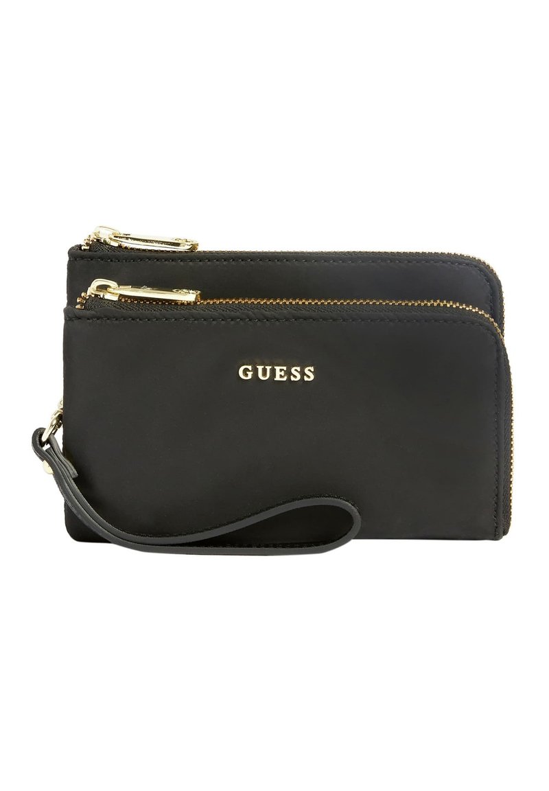 Guess EYEN MIT ZWEI FÄCHERN Clutch schwarz/black Zalando.ie
