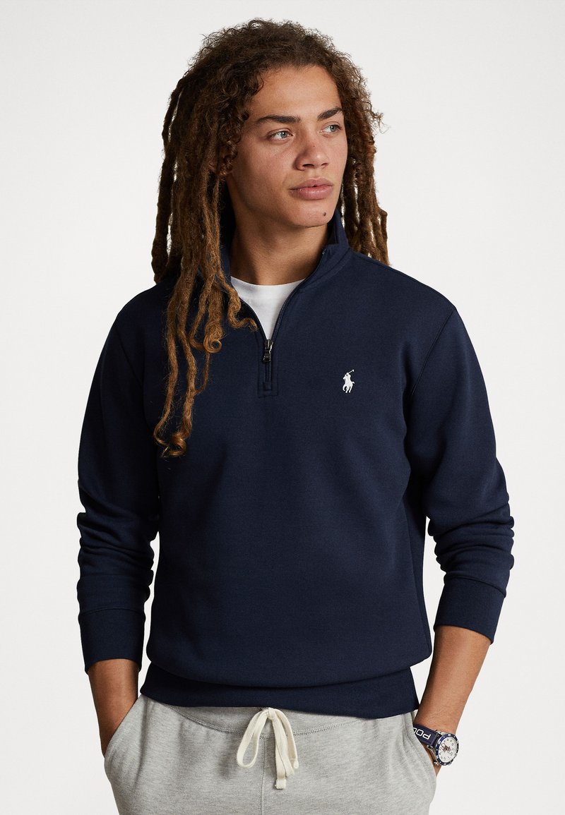 Polo Ralph Lauren DOUBLE KNIT QUARTER ZIP PULLOVER Sweatshirt