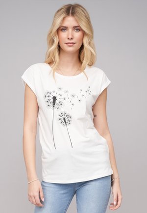 Cloud 5ive PUSTEBLUME - T-Shirt print - white