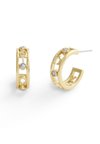 SIGNATURE OPEN HOOP - Örhänge - gold-coloured