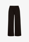 BYRIZETTA WIDE PANTS CROPPED M - Hlače - black