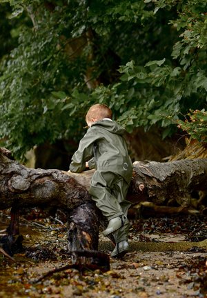 mikk-line SOLID - Regenlaarzen - dusty olive