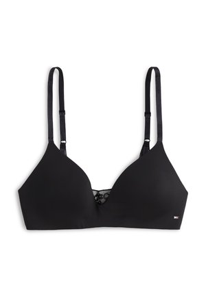 Tommy Hilfiger, WIRELESS LIGHTLY LINED BRA - Τριγωνικό σουτιέν - black