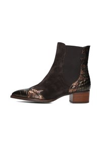 Cowboy-/Bikerlaarsjes - brons
