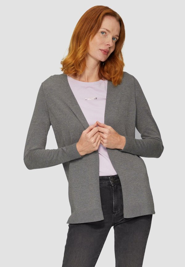 Strickjacke - graphit