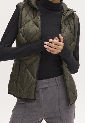 Waistcoat - grey denim