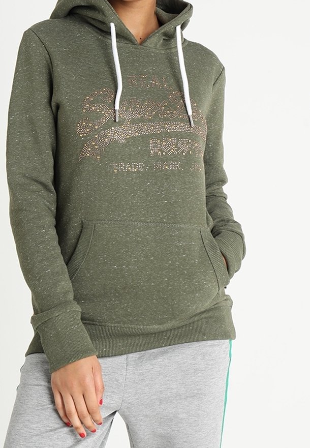 Superdry & Co Sweat à capuche - khaki