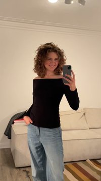 Even&Odd BASIC - Top s dlouhým rukávem - black