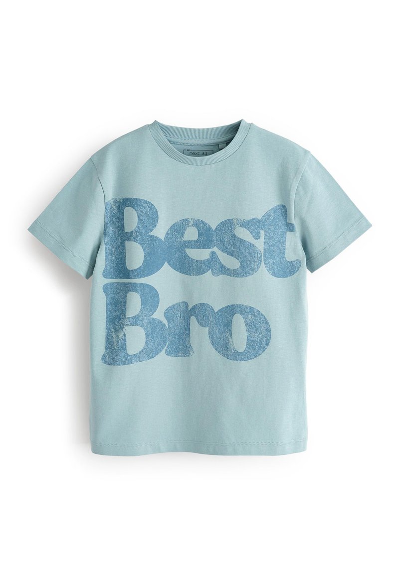 Kinder T-Shirts | Next SHORT SLEEVE T-Shirt print soft blue/blau - JV42562 Kinder T-Shirts | Next SHORT SLEEVE T-Shirt print soft blue/blau - JV42562