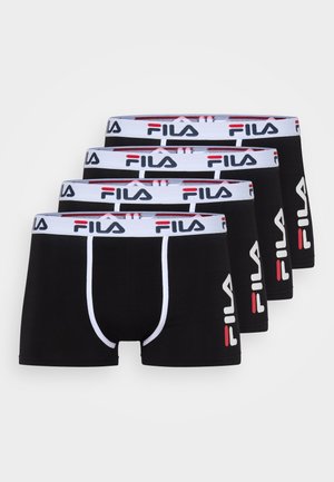 Fila, FILA MAN BOXER 4 PACK - Krátke boxerky - black