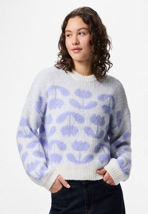 PULLOVER PCJUDIE - Pullover - cloud dancer