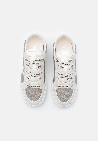 Zadig & Voltaire SPARKLE - Baskets basses - silver