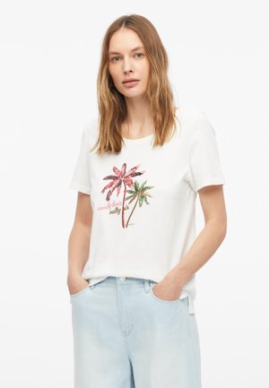 s.Oliver, S.OLIVER T-SHIRT - Print T-shirt - weiß