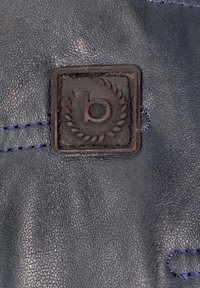 bugatti Lederjacke - navy