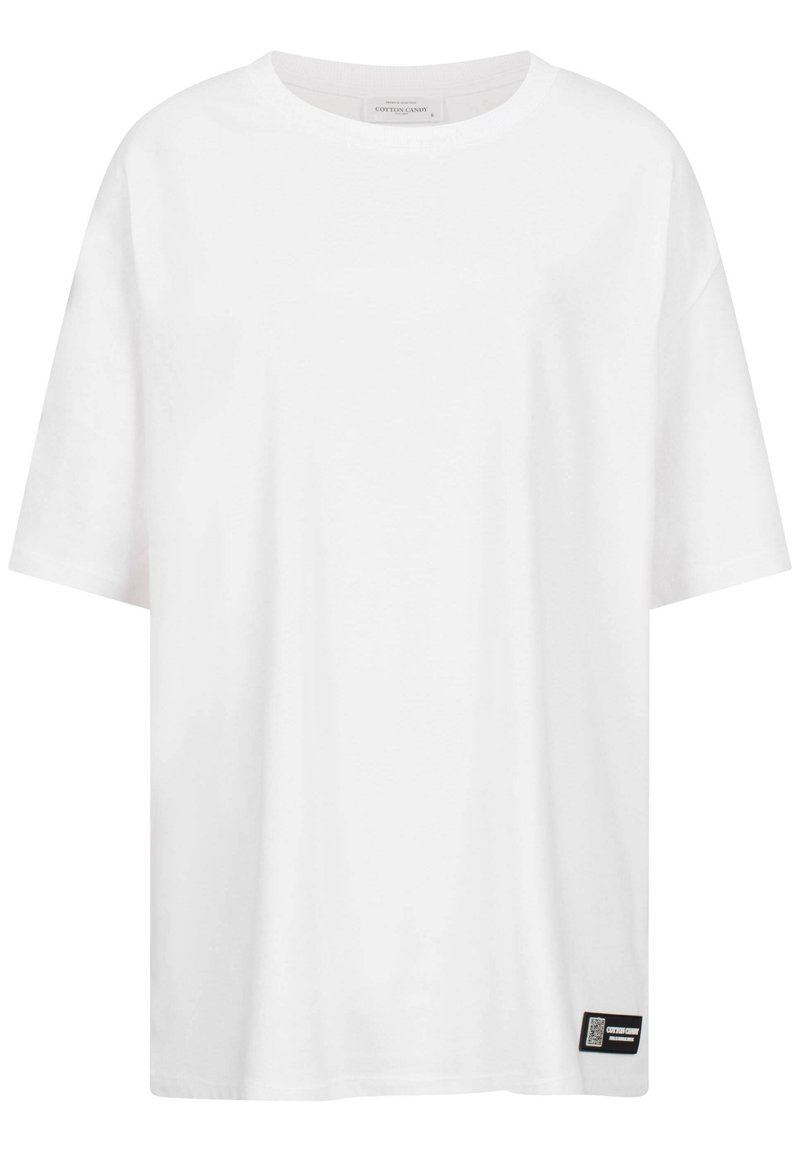 Damen T-Shirts | Cotton Candy T-Shirt basic white/weiß - SH20535 Damen T-Shirts | Cotton Candy T-Shirt basic white/weiß - SH20535