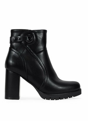 Bosanova CON CREMALLERA - Stivaletti con plateau - black