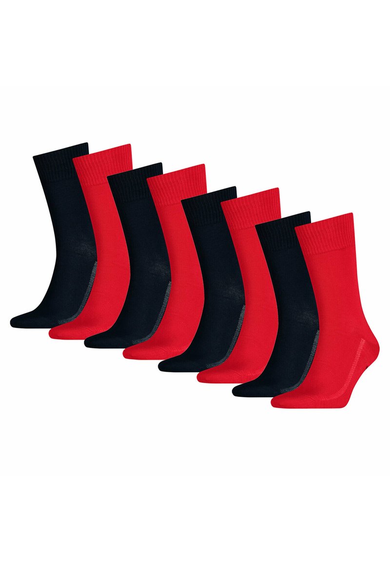 Herren Unterhosen | Levi's® 8 PAAR REGULAR CUT SOFT COMFORT Socken rot blau/rot - MZ33471 Herren Unterhosen | Levi's® 8 PAAR REGULAR CUT SOFT COMFORT Socken rot blau/rot - MZ33471