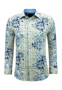 Local Fanatic PRINT LANGE MOUW   - Overhemd - blauw