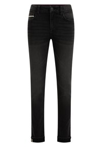 WE Fashion Vaqueros slim fit - black