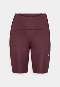ROAD HIGH WAIST SPRINTER - Short running tights - dark currant