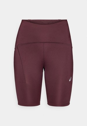 ASICS ROAD HIGH WAIST SPRINTER - Leggings - dark currant