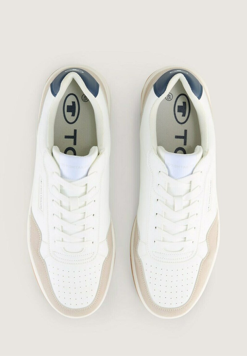 TOM TAILOR Trainers white navy/white