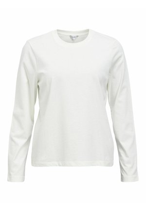 Topper langermet - cloud dancer