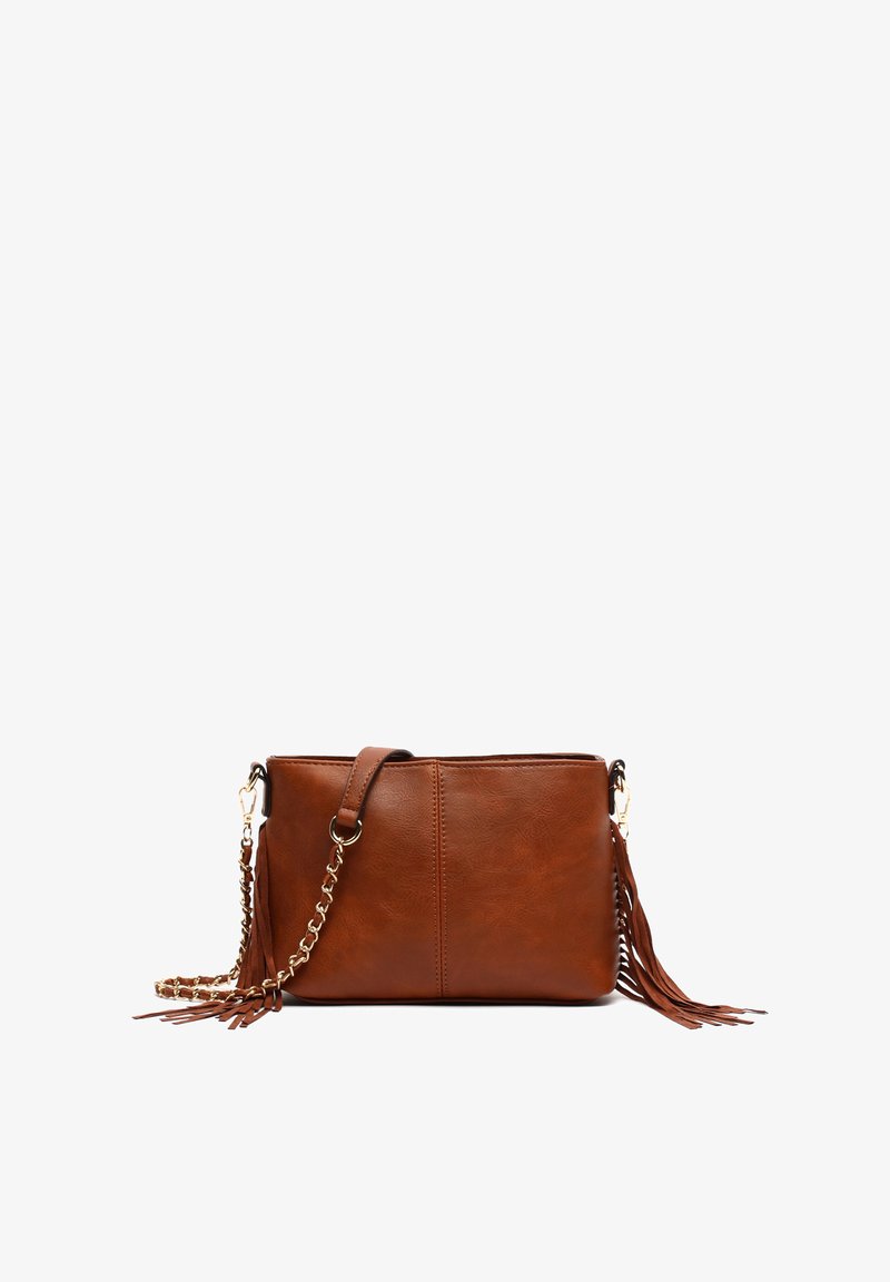 MISAKO ANABELA - Torba čez telo - brown